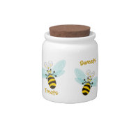Wing-Nutz™_Bumble Bee (Buzz)_ Sweets & Treats Candy Jar