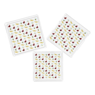 Wing-Nutz™_Fluttering Buddies_Adorable Insects Acrylic Tray