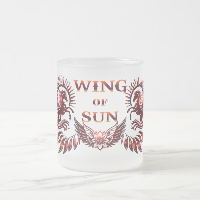 Wing of Sun Glass Mug (Center)