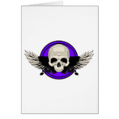 Wing Skull - PURPLE (Front)