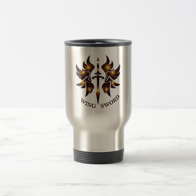 WING SWORD Tumbler Travel Mug (Center)