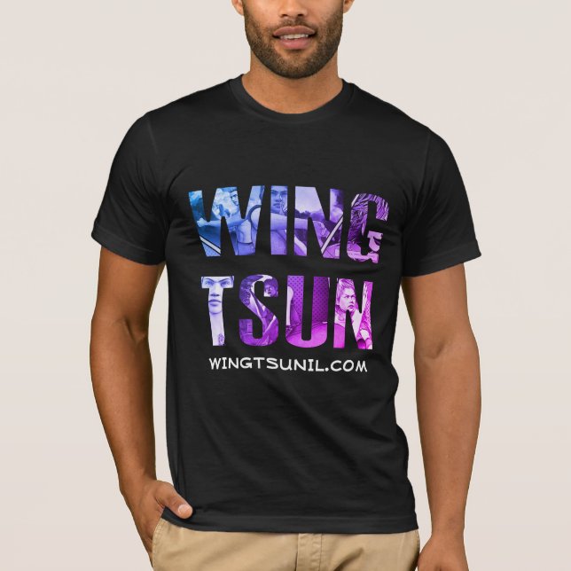 Wing Tsun Comic Book - Blue T-Shirt (Front)