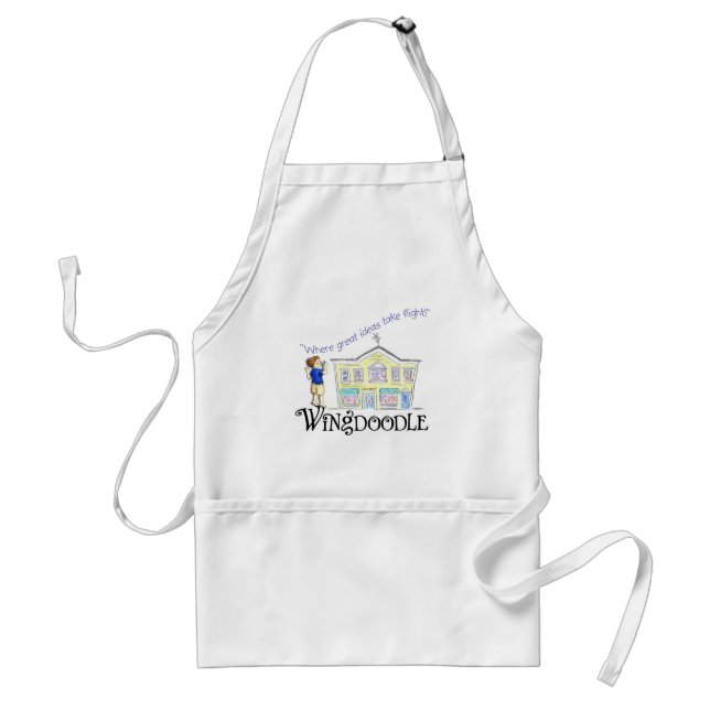 Wingdoodle Art Apron Design (Front)