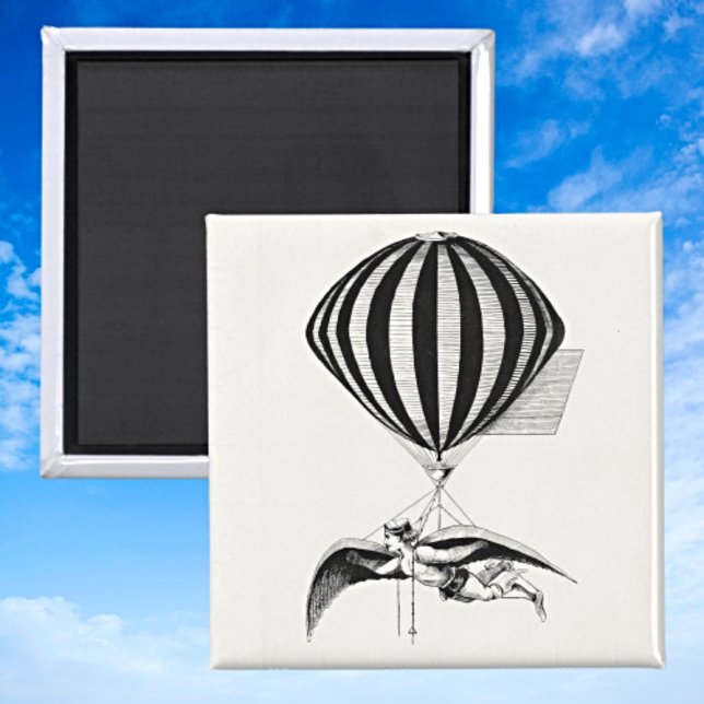 Winged Aerialist Vintage Magnet (Creator Uploaded)