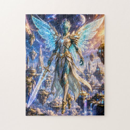 Winged Alien Warrior Puzzle