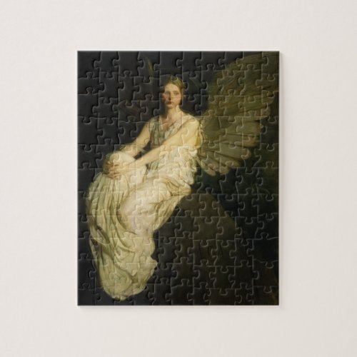 Winged Angel by Abbott H Thayer Jigsaw Puzzle