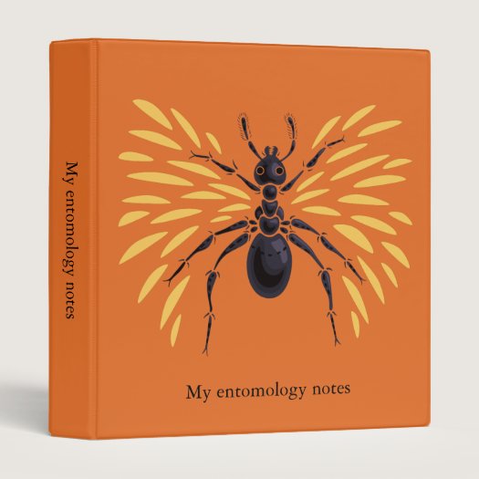 Winged Ant Insect Lover Fiery Orange Entomology
