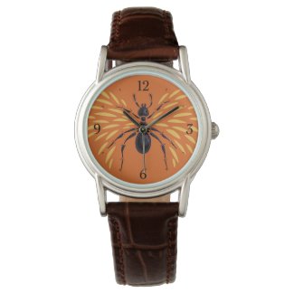 Winged Ant Insect Lover Fiery Orange Entomology Watch