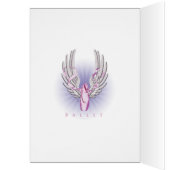 Winged Ballet (Dance) Cards (Inside (Left))
