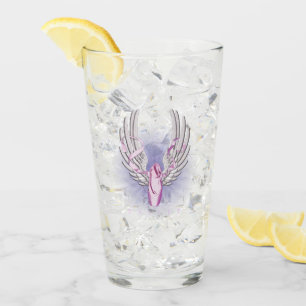 Winged Ballet (Dance) Glass