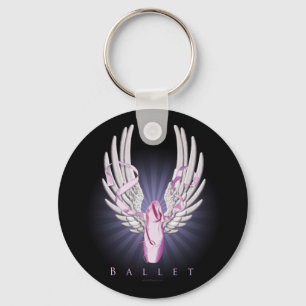 Winged Ballet (Dance) Keychain