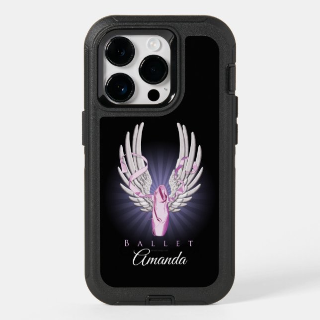 Winged Ballet (Dance) Otterbox iPhone Case (Back)
