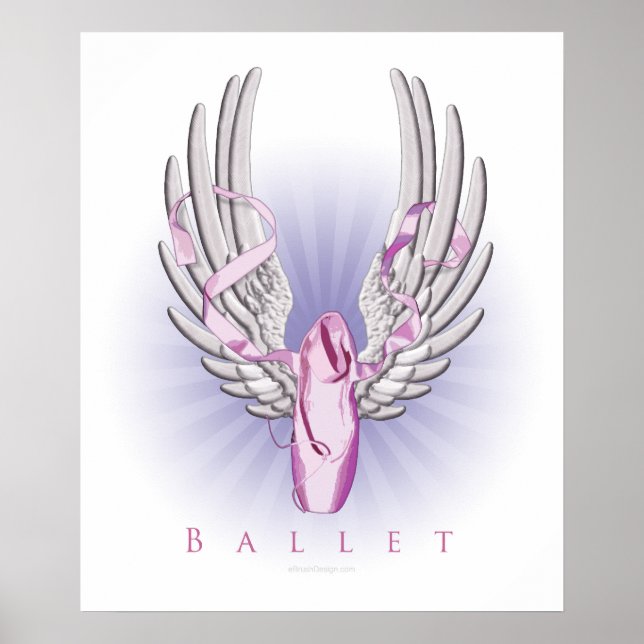 Winged Ballet (Dance) Poster (Front)