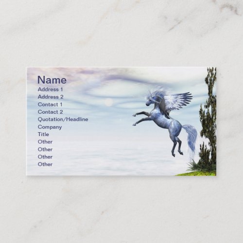Winged Beauty Business Card