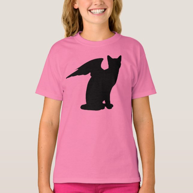 Winged Cat T-Shirt (Front)