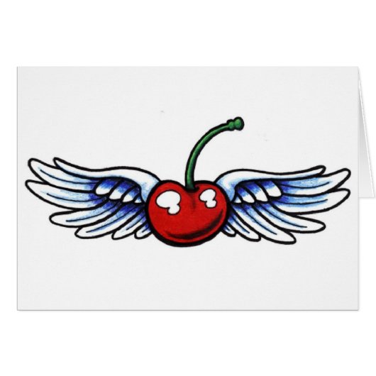Winged Cherry cards (Front Horizontal)
