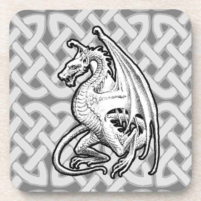 Winged Dragon Drink Coaster (Front)