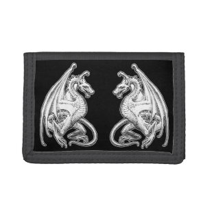 Winged Dragons Tri-fold Wallet