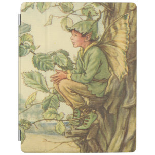 Winged Elm Fairy Sitting in a Tree iPad Smart Cover