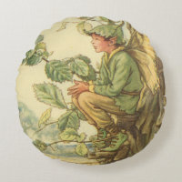 Winged Elm Fairy Sitting in a Tree