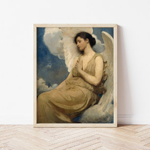 Winged Figure Abbott Handerson Thayer Poster