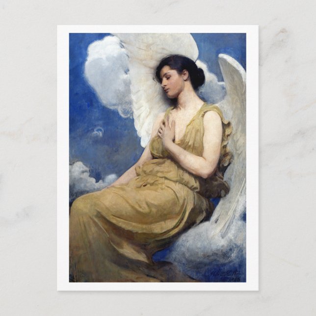 Winged Figure Postcard (Front)