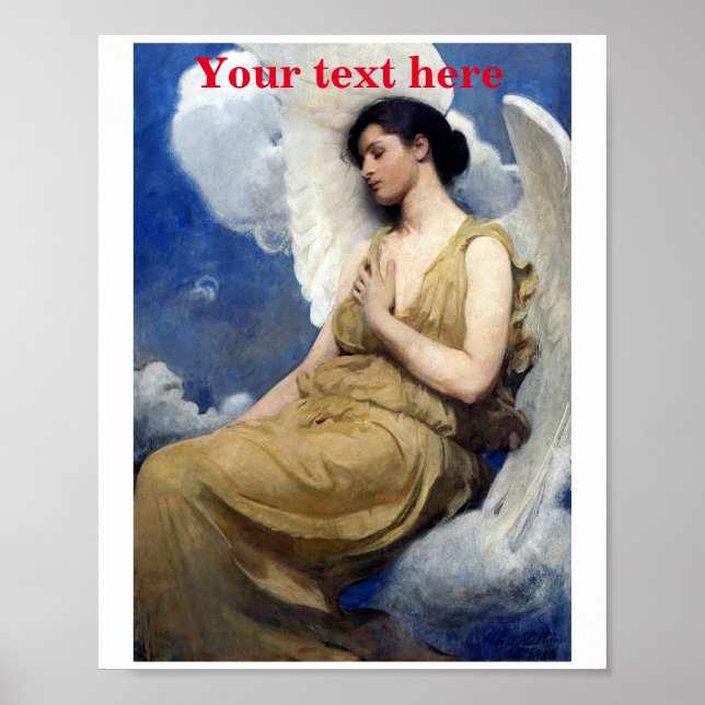 Winged Figure Poster (Front)