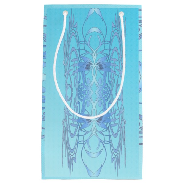 Winged Gate Small Gift Bag (Front)