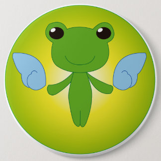 Winged Gekota Pinback Button
