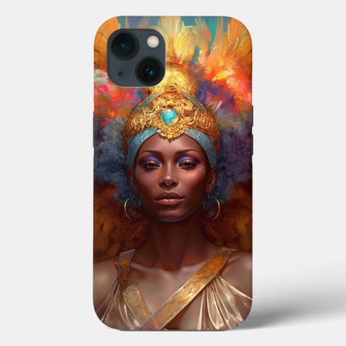 Winged Goddess Fantasy Art iPhone 13 Case