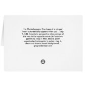 Winged Heart Card (Back Horizontal)