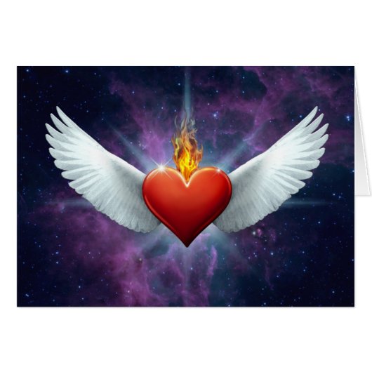 Winged Heart Cards (Front Horizontal)