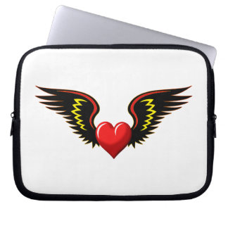Winged Heart Laptop Sleeve