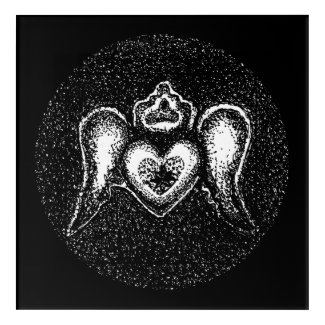 Winged Heart Melissa Campagnoli Acrylic Print