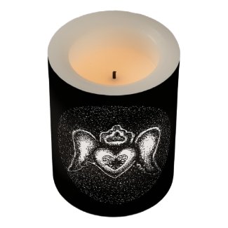 Winged Heart Melissa Campagnoli Flameless Candle