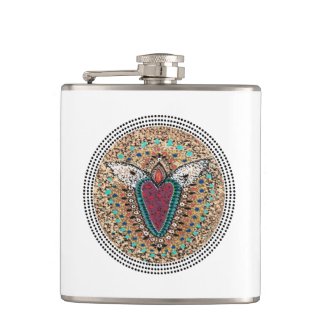 winged heart melissa campagnoli flask