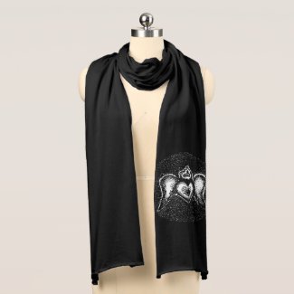 Winged Heart Melissa Campagnoli Scarf