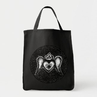 Winged Heart Melissa Campagnoli Tote Bag