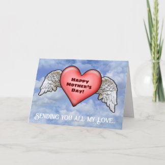 Winged Heart Mother's Day Card