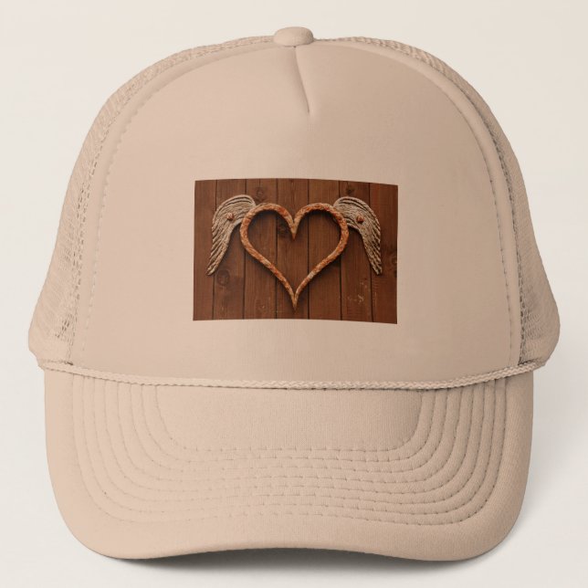 Winged Heart Trucker Hat (Front)