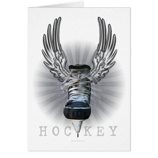 Winged Hockey Cards (Front)
