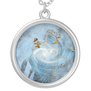 Winged Horse Necklace