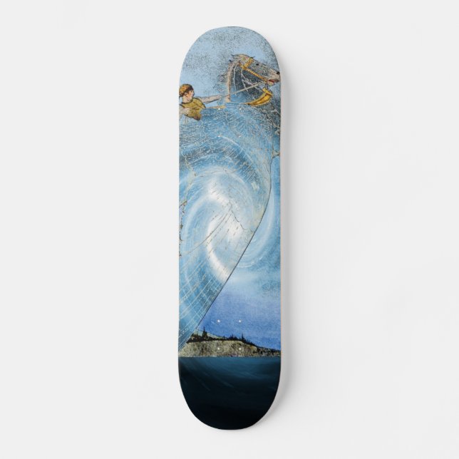 Winged Horse Skateboard Deck (Front)