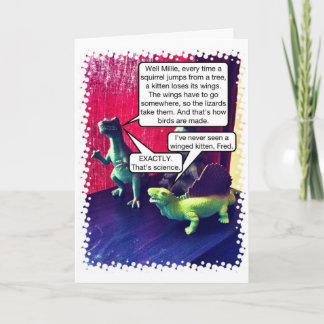 Winged Kittens and a Happy Holiday Card