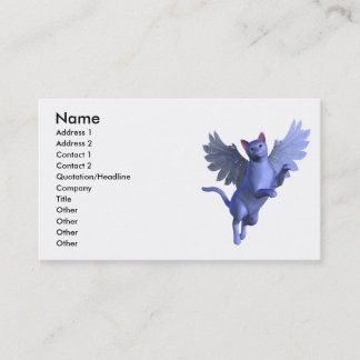 Winged Kitty Profile Card