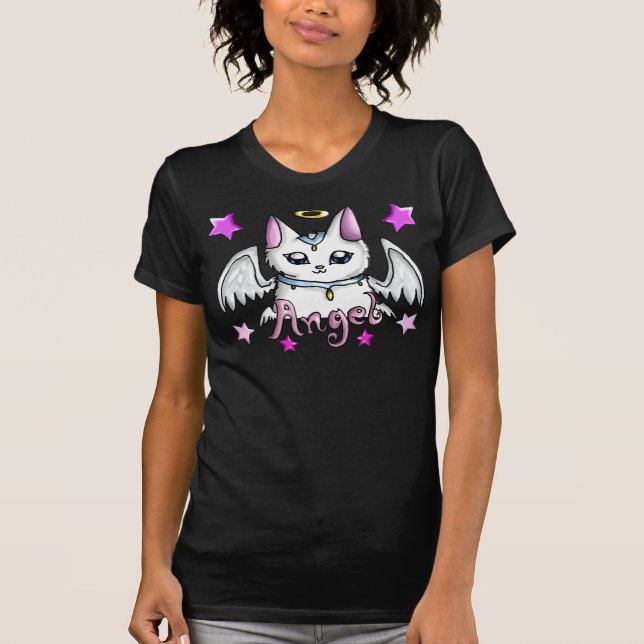 Winged Kitty T-SHIRT (Front)