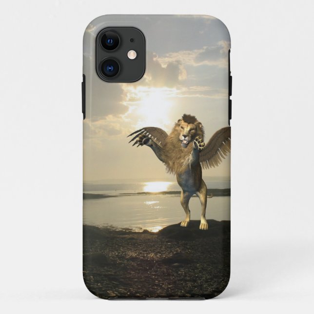Winged Lion Case-Mate iPhone Case (Back)