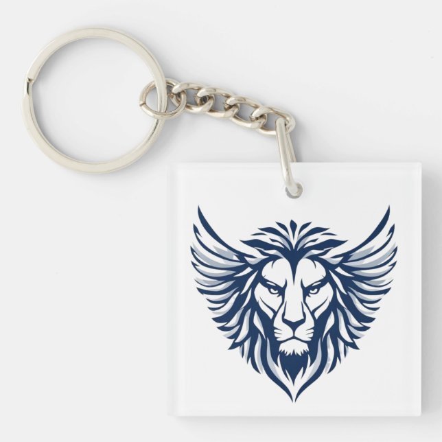 Winged Lion Keychain (Front)