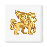 Winged Lion Magnet