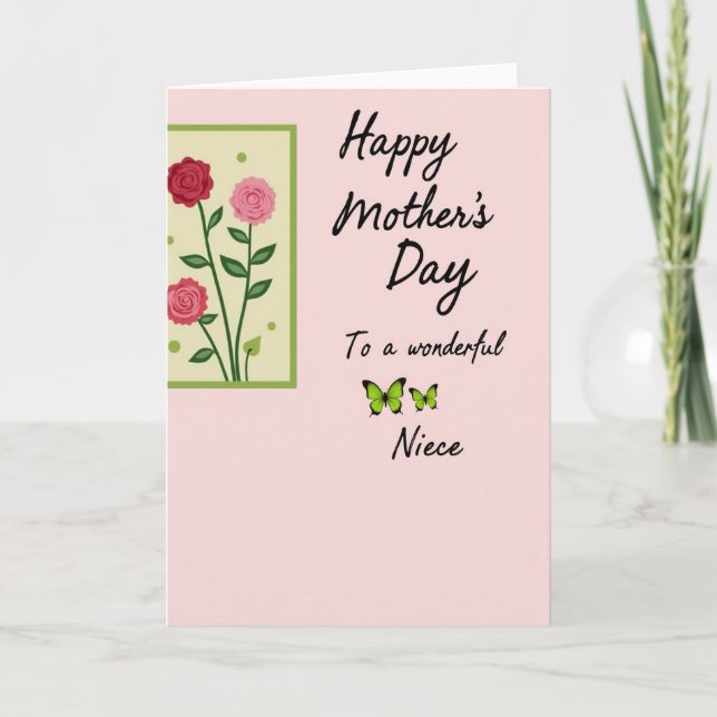 Winged Mothers Day Art Card (Front)